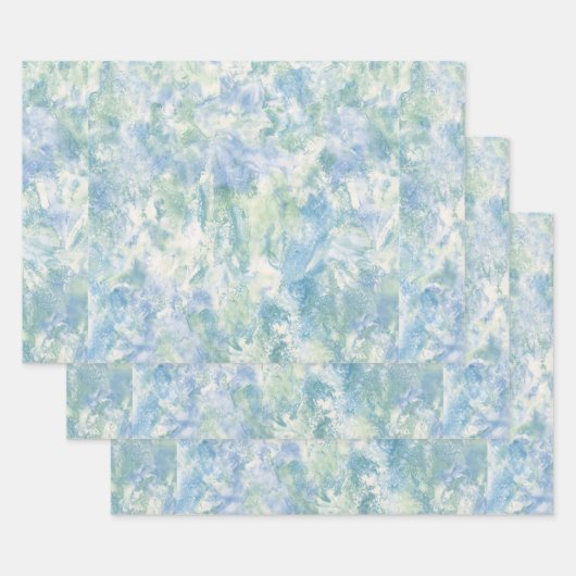 Frühling-Pastell-Marmorierung Geschenkpapier Set (Set)