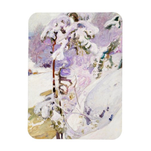 Frühling, Pekka Halonen Magnet (Vertikal)