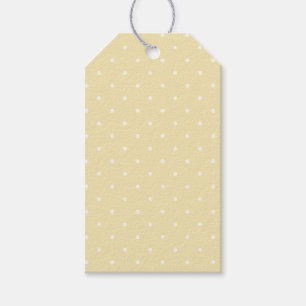 Frühling Polka Dots Micro Buttercreme Geschenkanhänger