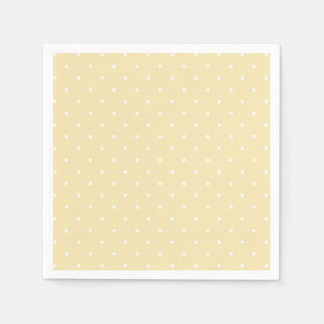 Frühling Polka Dots Micro | Buttercreme Serviette