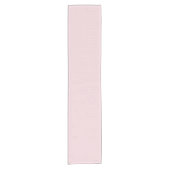 Frühling Polka Dots Micro | Soft Rosé Kurzer Tischläufer (Vorderseite)
