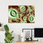 Frühling. Poster (Heimbüro)