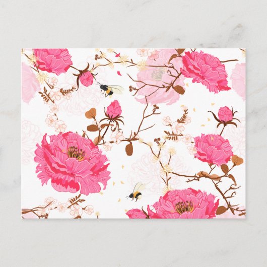 Frühling Postkarte (Vorderseite)