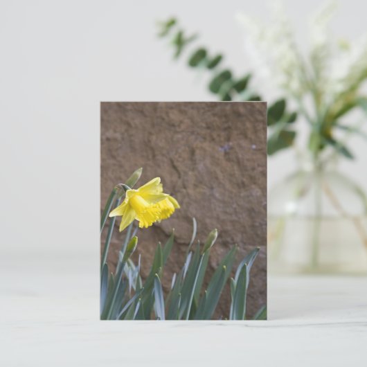 Frühling! Postkarte (Stehend Vorderseite)