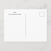 Frühling Postkarte (Rückseite)
