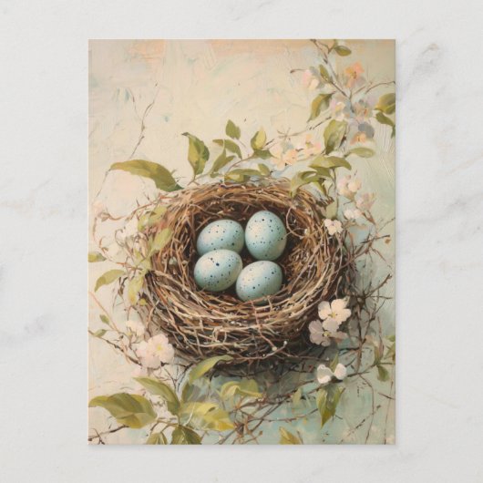 Frühling Postkarte (Vorderseite)