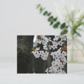 Frühling  postkarte (Stehend Vorderseite)