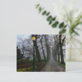 Frühling Postkarte (Stehend Vorderseite)