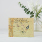 Frühling Postkarte (Stehend Vorderseite)