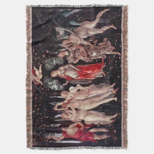 Frühling Primavera Sandro Botticelli Renaissance Decke (Vorderseite Vertikal)