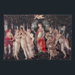 Frühling Primavera Sandro Botticelli Renaissance Geschirrtuch<br><div class="desc">Frühling (Primavera) von Sandro Botticelli, 1480er</div>