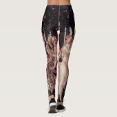 Frühling Primavera Sandro Botticelli Renaissance Leggings (Rückseite)