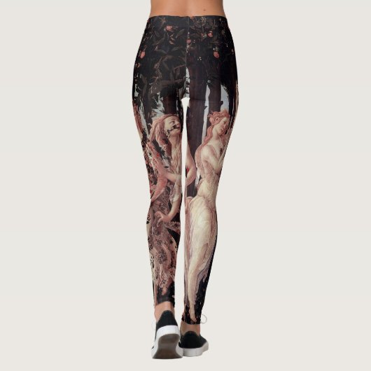 Frühling Primavera Sandro Botticelli Renaissance Leggings (Rückseite)