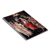 Frühling Primavera Sandro Botticelli Renaissance Notizblock (Rechte Seite)