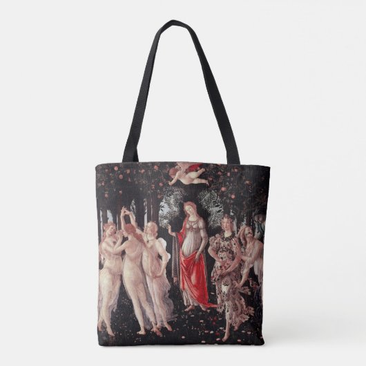 Frühling Primavera Sandro Botticelli Renaissance Tasche (Rückseite)