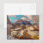 Frühling, Quebec | A. Y. Jackson | Postkarte (Vorne/Hinten)