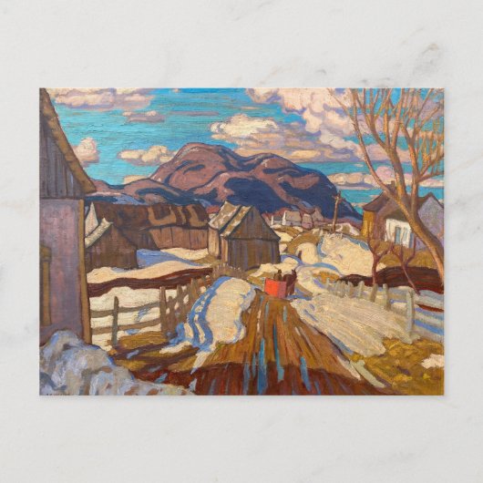 Frühling, Quebec | A. Y. Jackson | Postkarte (Vorderseite)
