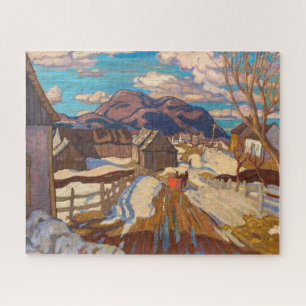 Frühling, Quebec A. Y. Jackson Puzzle