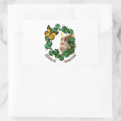 Frühling: Rechteckiger Aufkleber (Tasche)