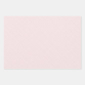 Frühling Retro Gingham | Soft Blush Geschenkpapier Set (Vorderseite 3)