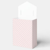 Frühling Retro Gingham | Soft Blush Geschenkschachtel (Geöffnet)