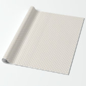 Frühling Retro Gingham | Weicher Leinen Geschenkpapier (Ungerollt)