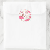 Frühling Runder Aufkleber (Tasche)