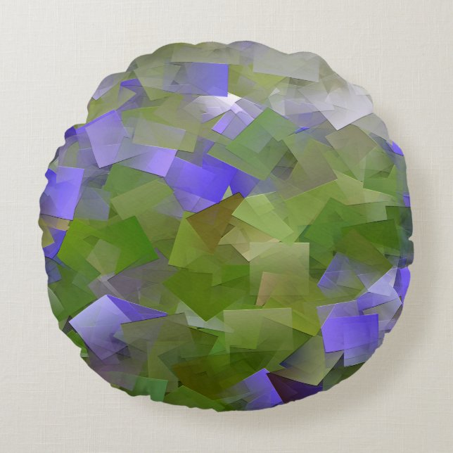 Frühling...... Rundes Kissen (Vorderseite)