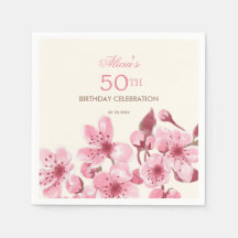 Frühling Sakura Cherry Blossom Pink Cream Geburtst