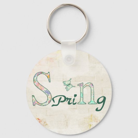 Frühling Schlüsselanhänger (Vorderseite)