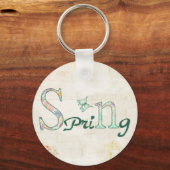Frühling Schlüsselanhänger (Vorderseite)