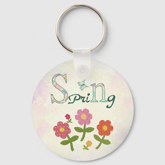 Frühling Schlüsselanhänger (Vorderseite)