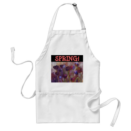 FRÜHLING! - Schürze (Vorne)
