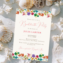 Frühling Senf Lila Blume Junggeselinnen-Abschied