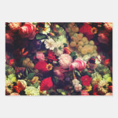 Frühling Set, Melange Paisley und Fleuresse Geschenkpapier Set (Vorderseite 2)