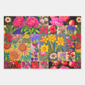 Frühling Set, Schmetterlinge, Emilia Floral Geschenkpapier Set (Vorderseite)