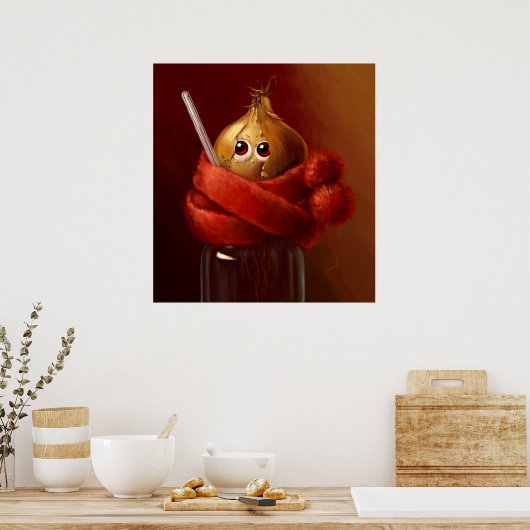 Frühling, Snivel, Beriberi... Poster (Küche)