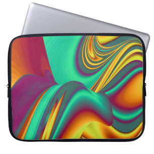 Frühling Sommer Herbst Blumen Magie Laptopschutzhülle