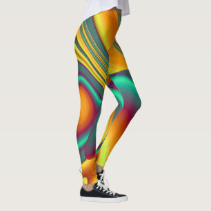 Frühling Sommer Herbst Blumen Magie Leggings