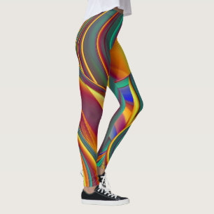 Frühling Sommer Herbst Blumen Magie Leggings