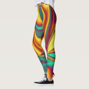 Frühling Sommer Herbst Blumen Magie Leggings