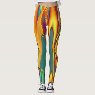 Frühling Sommer Herbst Blumen Magie Leggings