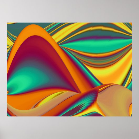 Frühling Sommer Herbst Blumen Magie Poster (Vorne)
