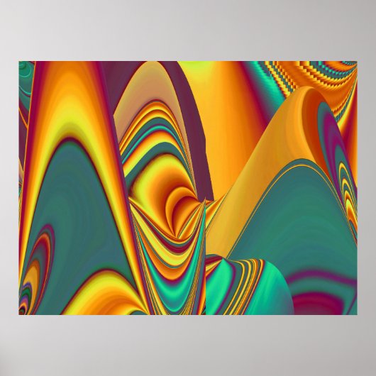 Frühling Sommer Herbst Blumen Magie Poster (Vorne)