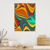 Frühling Sommer Herbst Blumen Magie Poster (Küche)