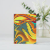 Frühling Sommer Herbst Blumen Magie Postkarte (Stehend Vorderseite)