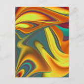 Frühling Sommer Herbst Blumen Magie Postkarte (Vorderseite)