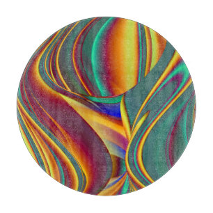 Frühling Sommer Herbst Blumen Magie Schneidebrett