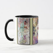 Frühling Sommer Herbst Winter Tasse (Links)