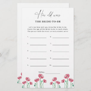 Frühling Sommer Wie alt war die Braut zu sein